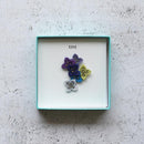 tint (HYDRANGEA) C, Brooch, Kyoto Yuzen Dyeing