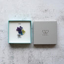 tint (HYDRANGEA) C, Brooch, Kyoto Yuzen Dyeing