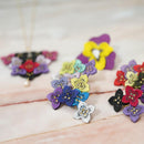 tint (HYDRANGEA) C, Brooch, Kyoto Yuzen Dyeing