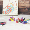 tint (PANSY) A, Brooch, Kyoto Yuzen Dyeing