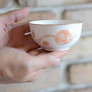 FLOWER BALL JAPANESE TEA CUP (5 PIECE SET), Porcelain