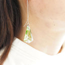 AMERICAN PIERCED EARRINGS -seika- (GREEN) 2 PIECES, rinzen Kiriko