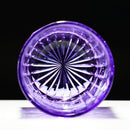 GINWAN NO HANA (GOLD & PURPLE), Rocks Glass, rinzen Kiriko