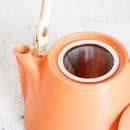 VOYAGE ORENGE ROUSSI TEA POT & TEACUPS 3-PIECE SET, Japanese Tea Set, Mino Ware