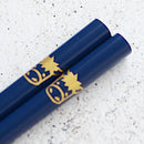 JAPANESE ZODIAC HORSE BLUE FOR CHILDREN (1 SET), Chopsticks, Wajima Lacquerware