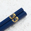 JAPANESE ZODIAC MONKEY BLUE FOR CHILDREN (1 SET), Chopsticks, Wajima Lacquerware