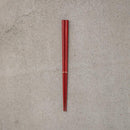 RIN AKAGANE RED (1 SET), Chopsticks, Wajima Lacquerware