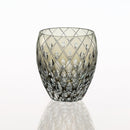 SHOCHU ROCKS GLASS by Hideki Shinozaki, Master of Traditional Crafts, Rocks Glass, Edo Kiriko, Kagami Crystal