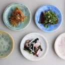 陶葊 花結晶 銘々皿 (5点セット)【京焼-清水焼】