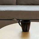 HIBIKI GLAZED MUG, Kyoto Ware, Kiyomizu Ware