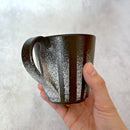 HIBIKI GLAZED MUG, Kyoto Ware, Kiyomizu Ware
