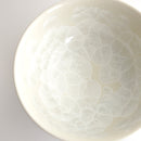 FLOWER CRYSTAL BOWL (WHITE BACKGROUND BLUE RED) BOWL (2 PIECE SET), Rice Bowl, Kyoto Ware, Kiyomizu Ware