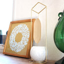 涼の音 花結晶・白 | 京焼-清水焼【置型風鈴】