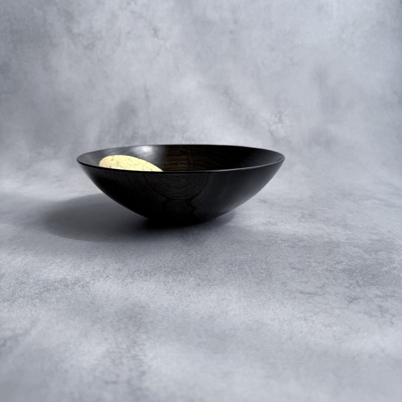 箔一 おぼろ月 ボウル6寸 (漆)【金沢箔】 ｜ARTISAN