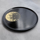 OBOROTSUKI OBON / TRAY 300 (LACQUER), Tray, Kanazawa Gold Leaf