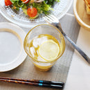 箔一 貫入 タンブラーグラス (2個)【金沢箔】