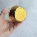 PENETRATION COLD TEA GLASS & COASTER (2 PIECES), Kanazawa Gold Leaf