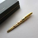 箔一 蒔絵ボールペン 千羽鶴 (金)【金沢箔】