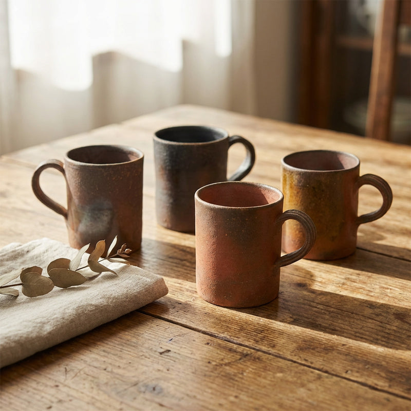 陶芸家　備前焼の器 恒枝直豆 (陶芸家) マグカップ【備前焼】 ｜ARTISAN