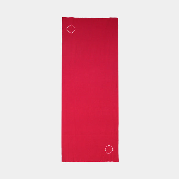 ねじめ絞り (紅赤) 化粧箱付 | 京鹿の子絞【手ぬぐい】