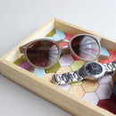 WOOD TRAY (NATURAL) M, Jewelry Box, Jewelry Organizers, Edo Art Dolls