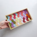 WOOD TRAY (NATURAL) M, Jewelry Box, Jewelry Organizers, Edo Art Dolls