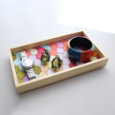 WOOD TRAY (NATURAL) M, Jewelry Box, Jewelry Organizers, Edo Art Dolls