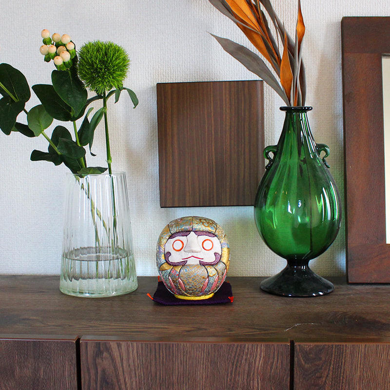 EDO DARUMA (LARGE) YUZEN TERU, Edo Art Dolls