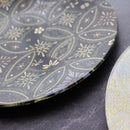 2-piece set Shippo pattern (Seven treasures) Black & White | Nishijin Textiles | RE:NISTA