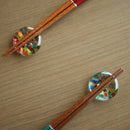 [CHOPSTICKS] CHOPSTICK REST SET FIREWORKS | TSUGARU VIDRO| ADERIA