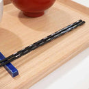 [Chopsticks] Mother of pearl decoration KIRIKO IN A PAULOWNIA Box 9inch | Wakasa Lacquered Chopsticks