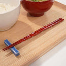 [Chopsticks] Mother of pearl decoration KIRIKO IN A PAULOWNIA Box 8.46inch | Wakasa Lacquered Chopsticks