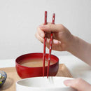 [Chopsticks] Mother of pearl decoration KIRIKO IN A PAULOWNIA Box 8.46inch | Wakasa Lacquered Chopsticks