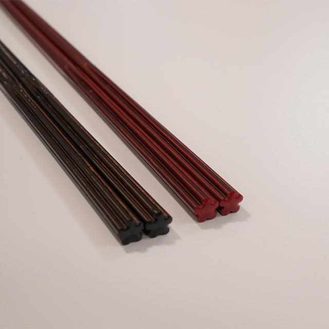 [Chopsticks] Modern HANATABA(Bouquet)  Black | Wakasa Lacquerware