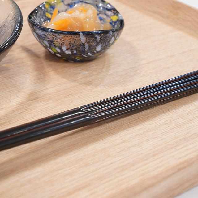 [Chopsticks] Modern HANATABA(Bouquet)  Black | Wakasa Lacquerware