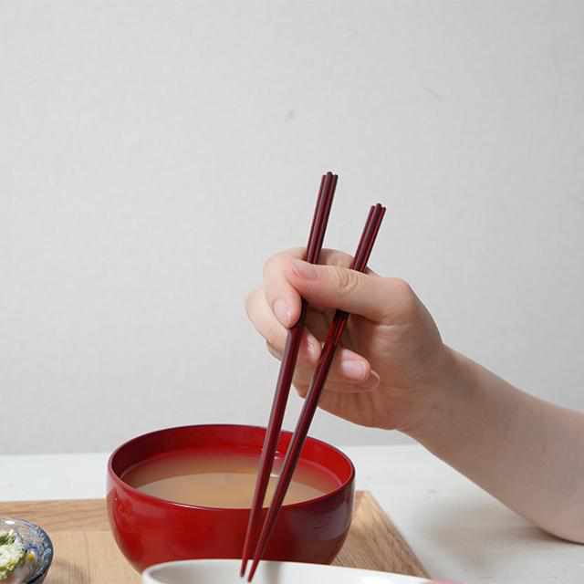 [Chopsticks] Modern HANATABA(Bouquet)  Red | Wakasa Lacquerware