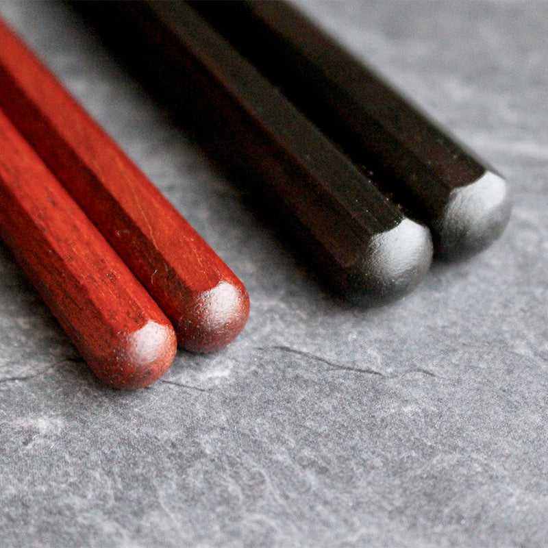 [Chopsticks]  Pair OCTAGONAL Chopsticks Set of two | Wakasa Lacquerware