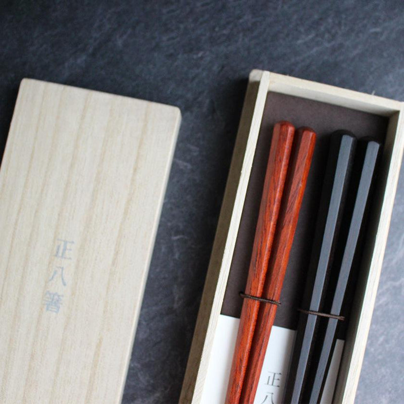 [Chopsticks]  Pair OCTAGONAL Chopsticks Set of two | Wakasa Lacquerware