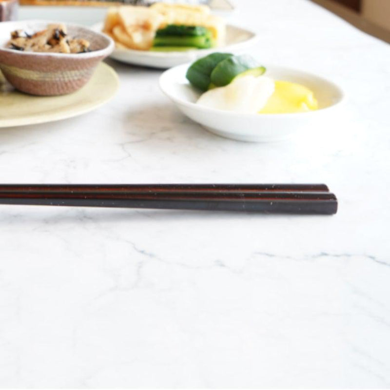 [Chopsticks]  Pair OCTAGONAL Chopsticks SAKURA Set of two | Wakasa Lacquerware