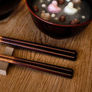 [Chopsticks] Kijiro nuri Joboji Lacquered Japanese Cherry Tree (5.31inch to 9.06inch) | MATSUKAN | Wakasa Lacquered Chopsticks