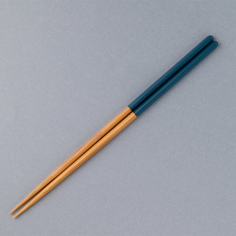 SAIBASHI(Chopsticks for Cooking) HASHIKURA SEASON01 BLUE  (11.81inch) | MATSUKAN | Wakasa Lacquerware