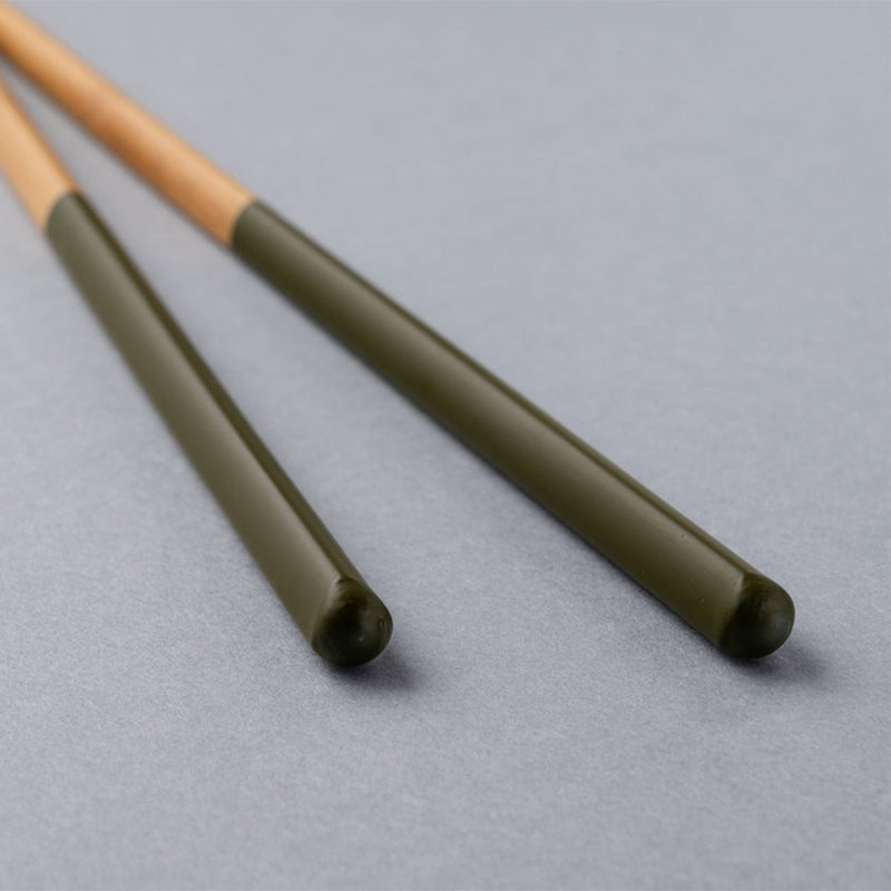 SAIBASHI(Chopsticks for Cooking) HASHIKURA SEASON01 GREEN (11.81inch) | MATSUKAN | Wakasa Lacquerware