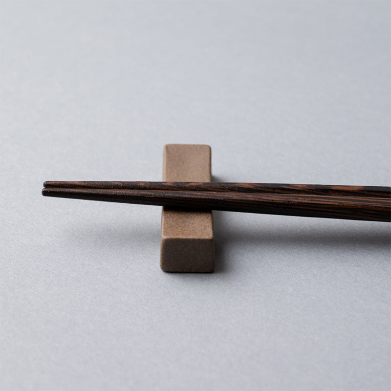 [Chopsticks] HASHIKURA SEASON01 Octagonal Wenge Beige (8.85inch) | MATSUKAN | Wakasa Lacquerware