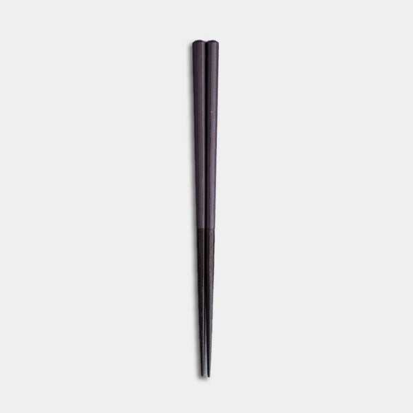 [Chopsticks] HASHIKURA SEASON01 Octagonal Wenge Purple (8.85inch) | MATSUKAN | Wakasa Lacquerware