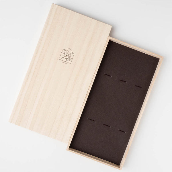 PAULOWNIA Gift Box for Three Sets of Chopsticks Gift | Wakasa Lacquerware