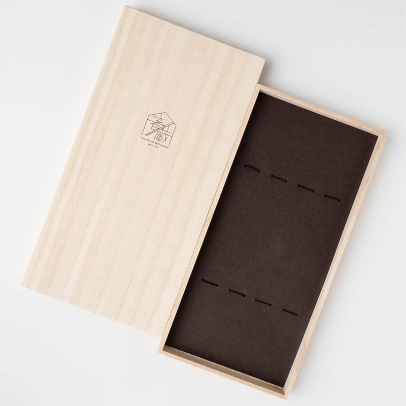 PAULOWNIA Gift Box for Four Sets of Chopsticks Gift | Wakasa Lacquerware