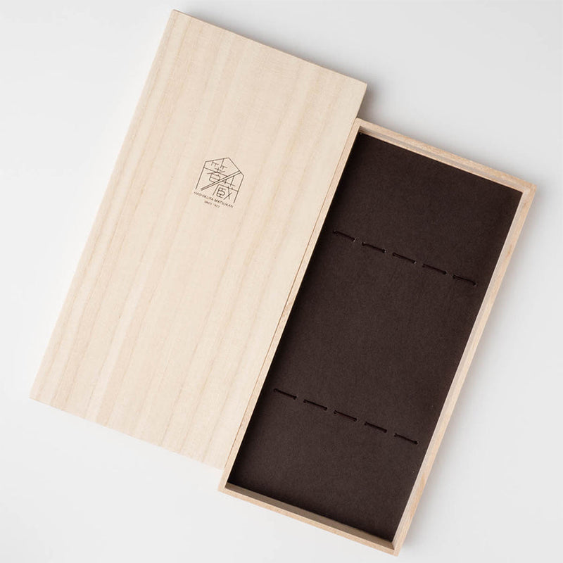 PAULOWNIA Gift Box for Five Sets of Chopsticks Gift | Wakasa Lacquerware