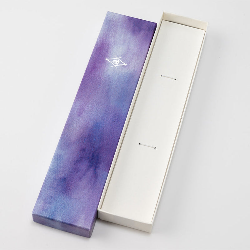 Purple Paper Gift Box for One Set of Chopsticks Gift | Wakasa Lacquerware