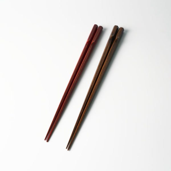 [Chopsticks] a Pair of Hexagonal Bamboo Chopsticks  set of two | Wakasa Lacquerware