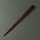 [Chopsticks] Hexagonal Bamboo Chopsticks (Black) | Wakasa Lacquered Chopsticks